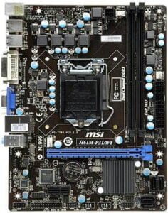 MSI H61 3rd Gen Motherboard Micro ATX
