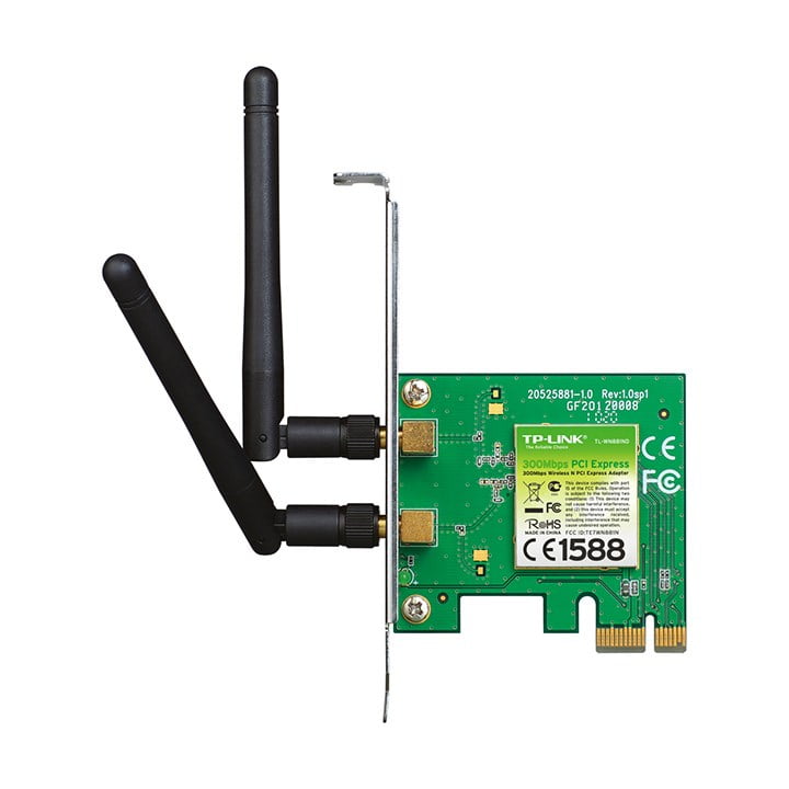 Double antenna PCI-E WiFi card - Techiezoid