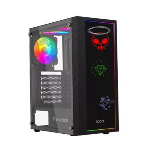 Peacock Gaming PC Casing Black Price In Pakistan