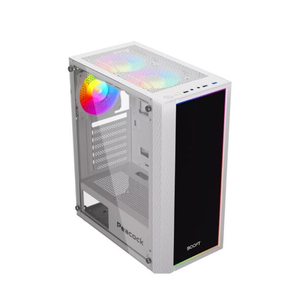 Peacock Gaming PC Casing White Price In Pakistan