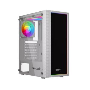 Peacock Gaming PC Casing White Price In Pakistan