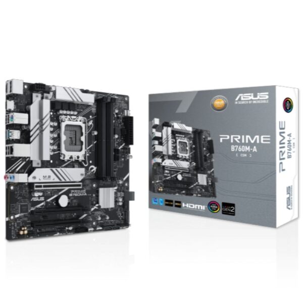 Asus Prime B760M-A-CSM DDR5 Intel 12/13th Gen microATX Motherboard Price In Pakistan