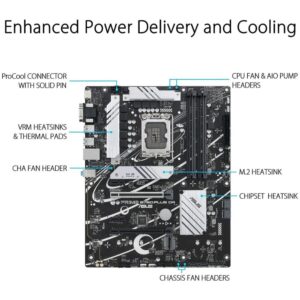 Asus Prime B760-Plus D4 Intel 12/13th Gen ATX Motherboard Price In Pakistan