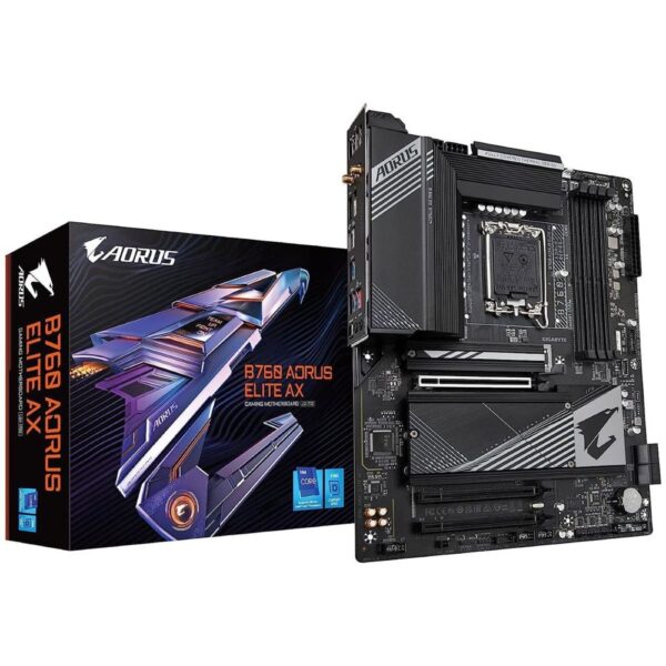 Gigabyte B760 Aorus Elite AX DDR5 Intel 12/13th Gen ATX Motherboard Price In Pakistan