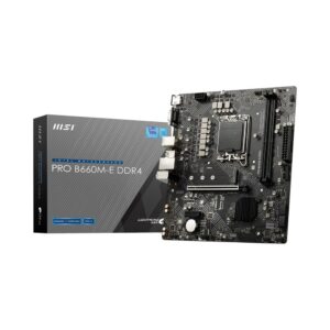 MSI Pro B660M-E DDR4 (Intel 12th Gen) microATX Motherboard Price In Pakistan