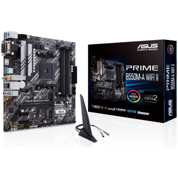 Asus Prime B550M-A Wifi II AM4 AMD microATX Motherboard Price In Pakistan