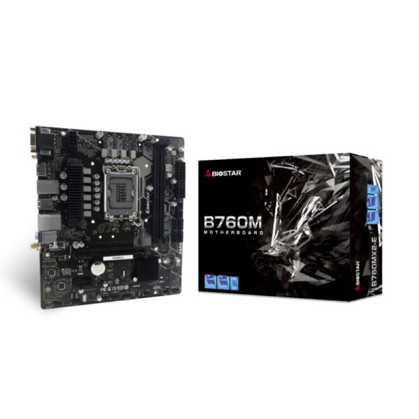 Biostar B760MX2-E DDR5 Intel 12/13th Gen microATX Motherboard Price In Pakistan