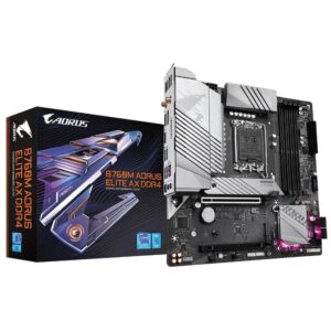 Gigabyte B760M Aorus Elite AX DDR5 Intel 12/13th Gen microATX Motherboard Price In Pakistan