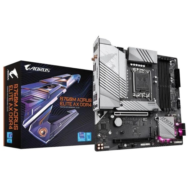 Gigabyte B760M Aorus Elite AX DDR5 Intel 12/13th Gen microATX Motherboard Price In Pakistan