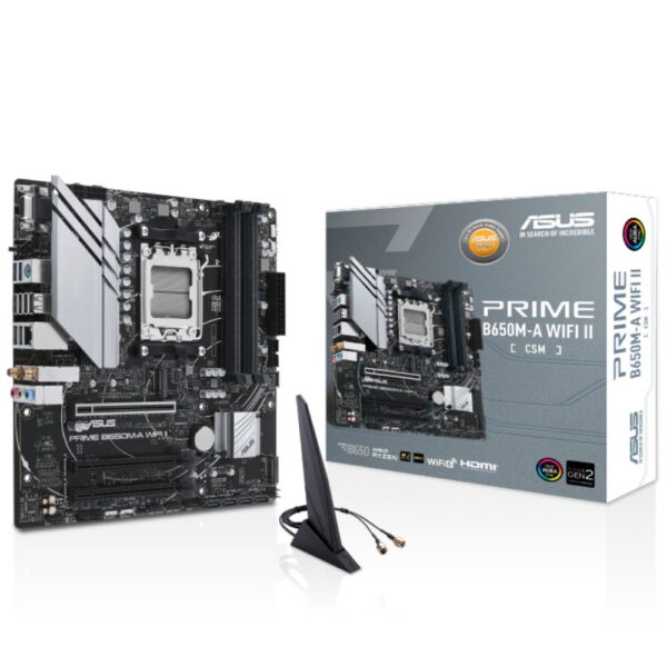 Asus Prime B650M-A Wifi II-CSM DDR5 AMD AM5 microATX Motherboard Price In Pakistan