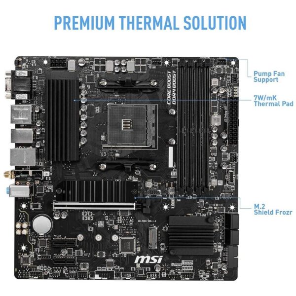 MSI B550M Pro-VDH Wifi AMD AM4 microATX Motherboard Price In Pakistan