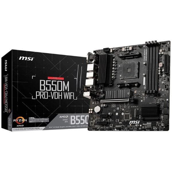 MSI B550M Pro-VDH Wifi AMD AM4 microATX Motherboard Price In Pakistan