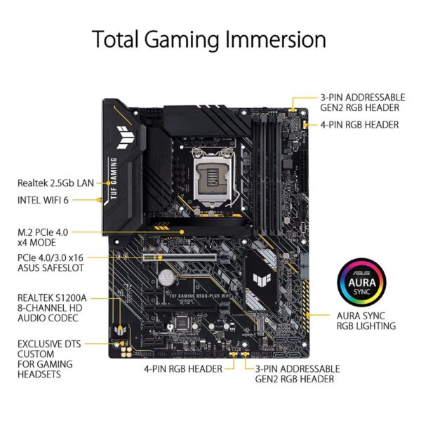 ASUS Tuf Gaming B560-Plus Wifi Intel 10/11th Gen ATX Motherboard Price In Pakistan