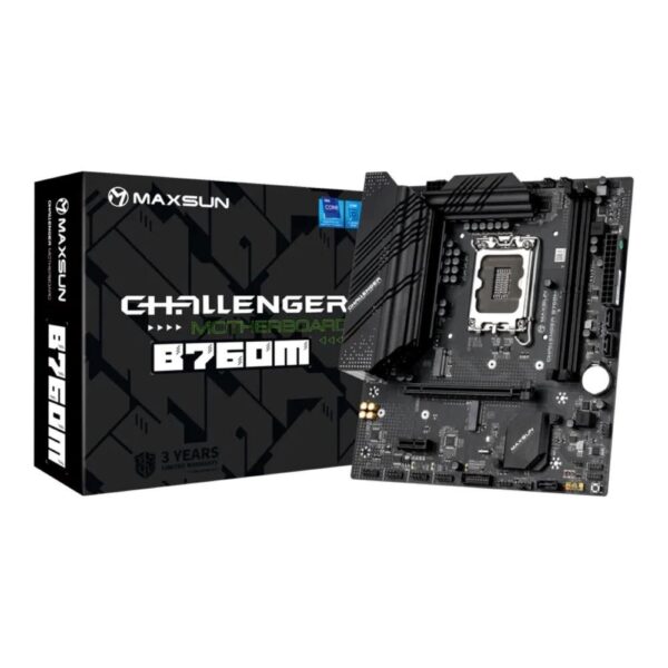 Maxsun Challenger B760M DDR4 Intel 12/13th Gen microATX Motherboard Price in Pakistan