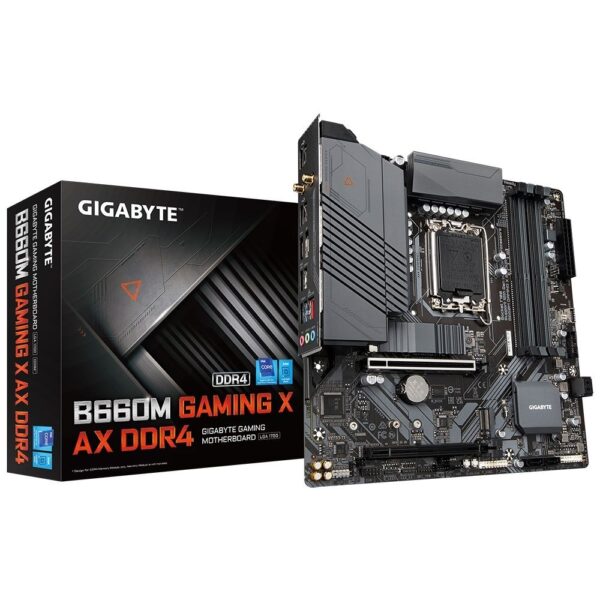 Gigabyte B660M Gaming X AX DDR4 Intel 12th Gen microATX Motherboard Price In Pakistan