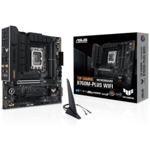 Asus Tuf Gaming B760M-Plus Wifi DDR5 Intel 12/13th Gen microATX Motherboard Price In Pakistan