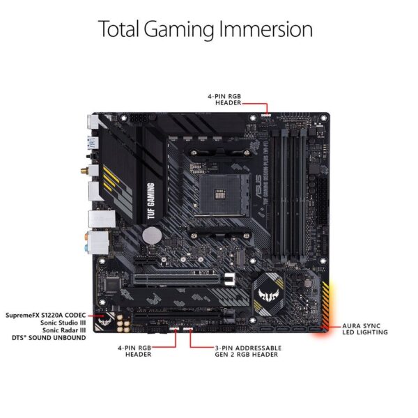 Asus Tuf Gaming B550-Plus Wifi II - AM4 AMD ATX Motherboard Price In Pakistan