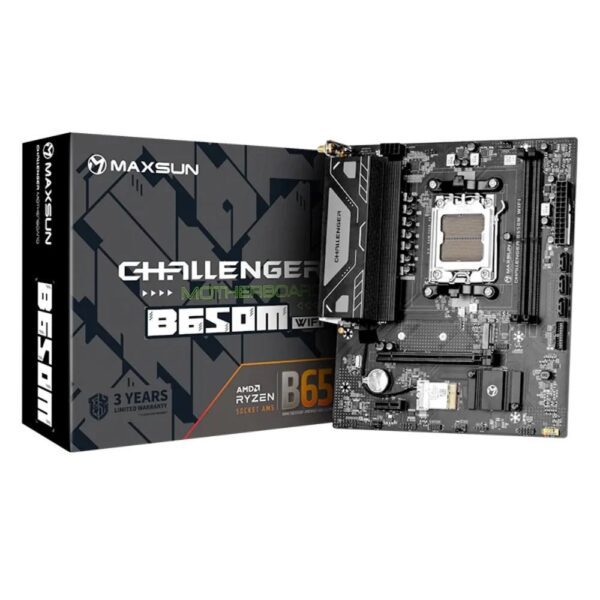 Maxsun Challenger B650M Wifi DDR5 AMD AM5 microATX Motherboard Price In Pakistan