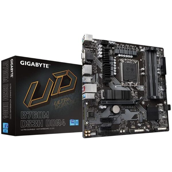 Gigabyte B760M DS3H DDR4 Intel 12/13th Gen microATX Motherboard Price In Pakistan