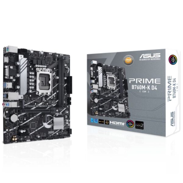 Asus Prime B760M-K D4-CSM Intel 12/13th Gen microATX Motherboard Price In Pakistan