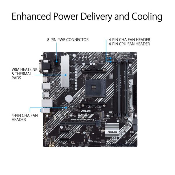 Asus Prime B450M-A II AMD AM4 mATX Gaming Motherboard Price In Pakistan