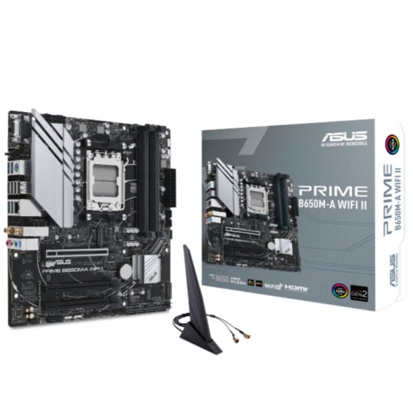 Asus Prime B650M-A Wifi II AMD AM5 microATX Motherboard Price In Pakistan