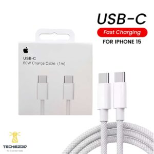 iPhone PD 60W Fast Charging Nylon Type-C TO C Price in Pakistan