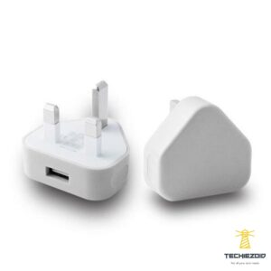 iPhone USB 5W Power Adaptor UK Pin With Lightning To USB Cable Price in Pakistan