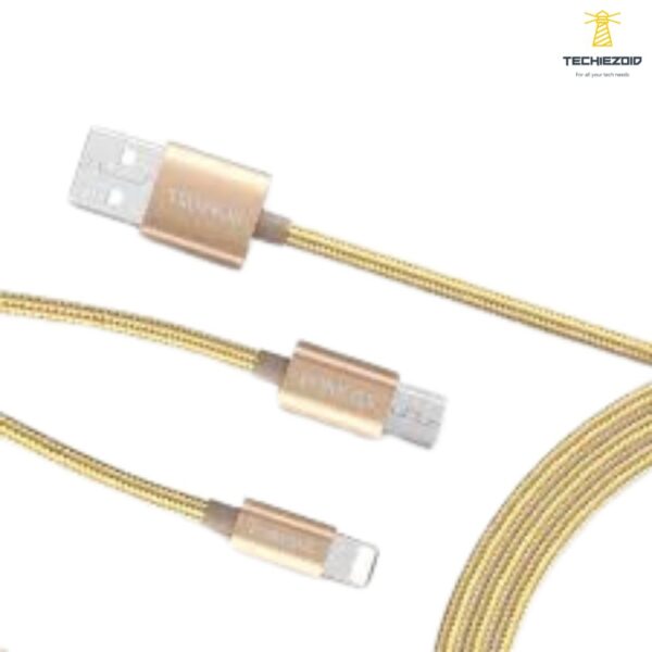 ROMOSS 2 In 1 Cable Lightning+Micro Price in Pakistan